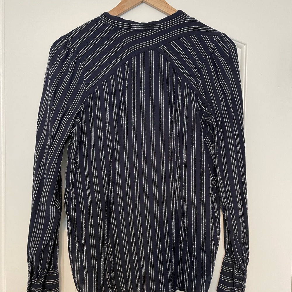 Loft Jacquard Button Down Blouse - image 4